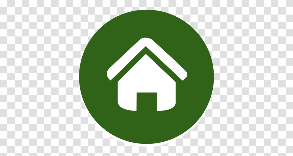 House Round Icon Vivo Launcher Apk, Symbol, Recycling Symbol Transparent Png