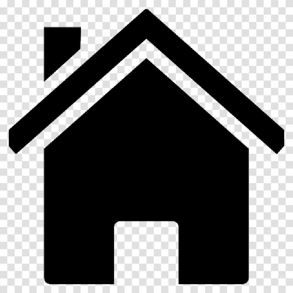 House Silhouette Black House Clipart, Triangle, Bow, Nature, Outdoors Transparent Png