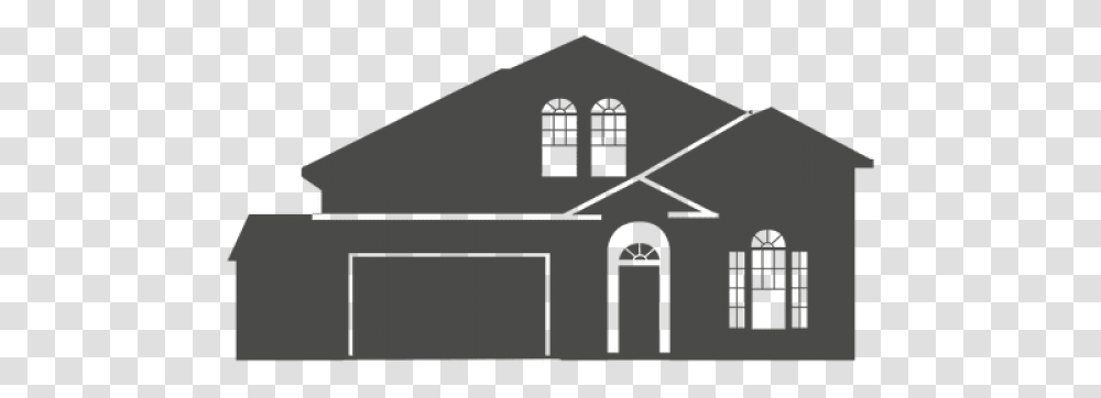 House Silhouette, Building, Nature, Outdoors, Architecture Transparent Png