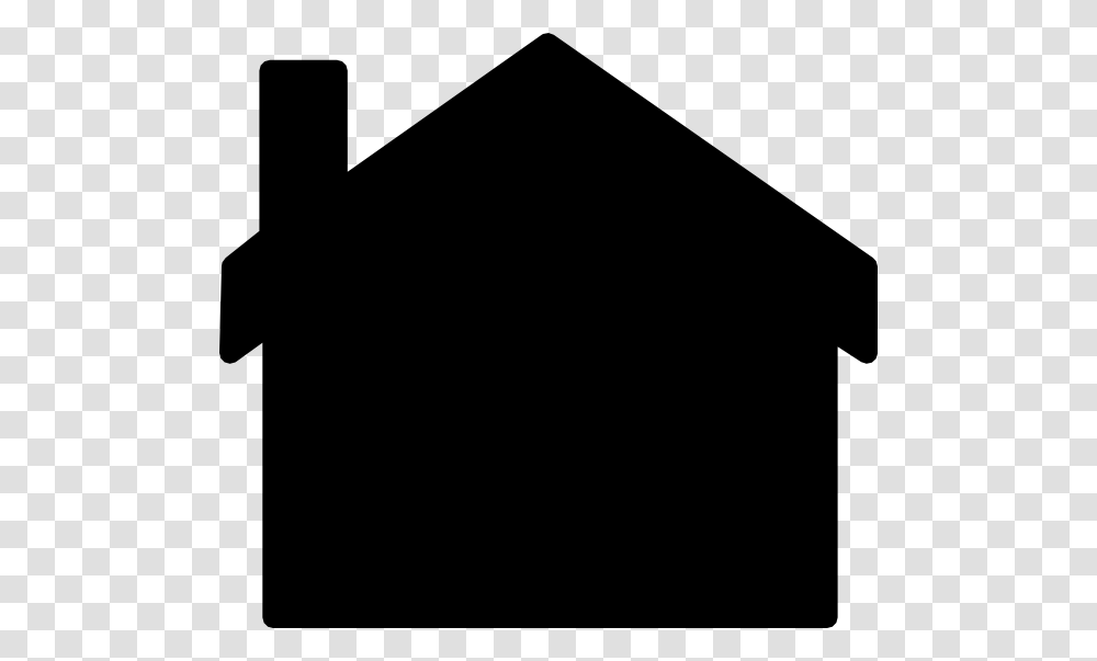 House Silhouette Clip Art At Clker House Silhouette Clipart, Axe, Tool, Triangle Transparent Png