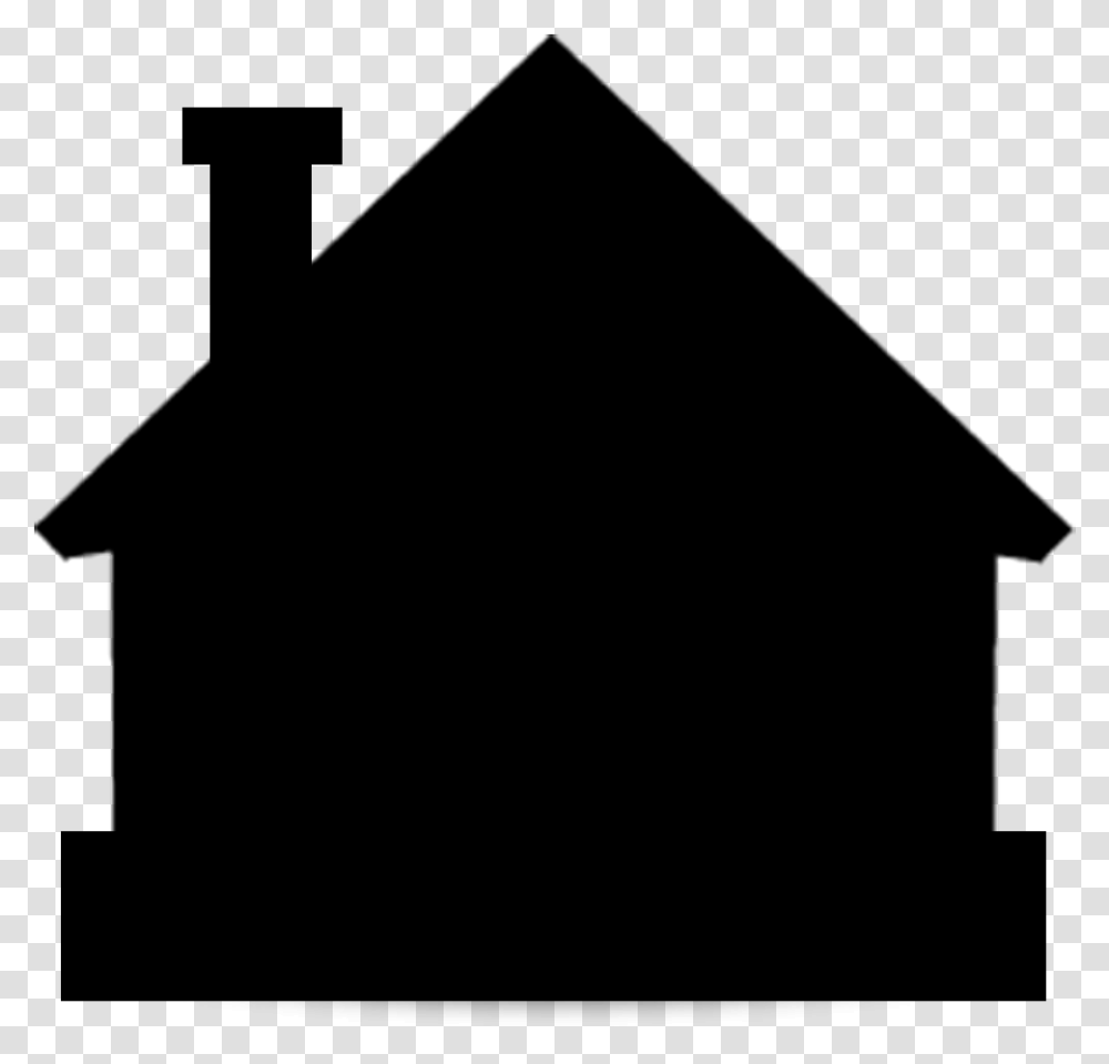 House Silhouette Free Download Black Silhouette Of House, Gray, World Of Warcraft Transparent Png