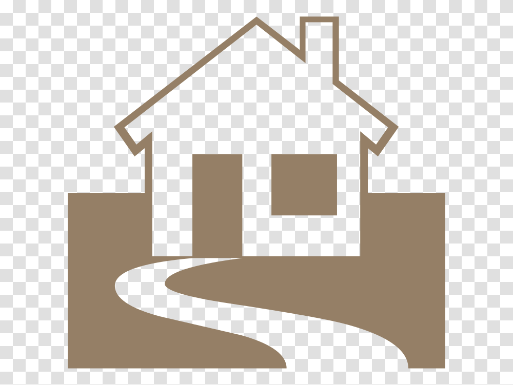 House Silhouette, Nature, Outdoors, Building, Cross Transparent Png