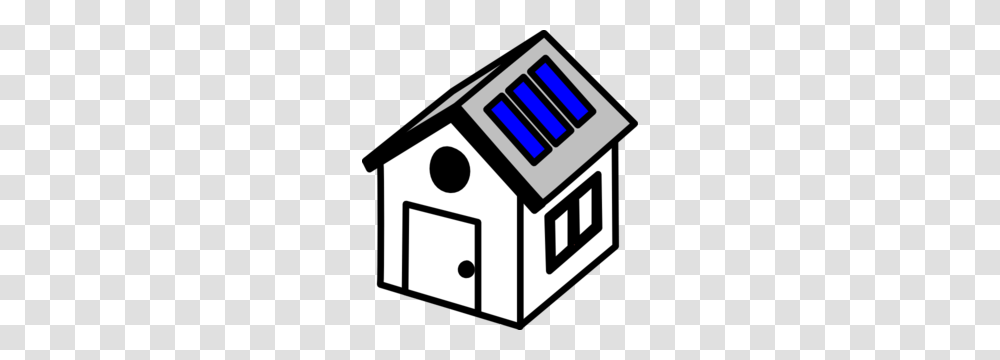 House Solar Panels Clip Art, Den, Dog House, Mailbox, Letterbox Transparent Png