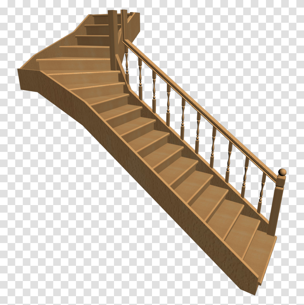 House Stairs Clipart, Staircase, Handrail, Banister Transparent Png