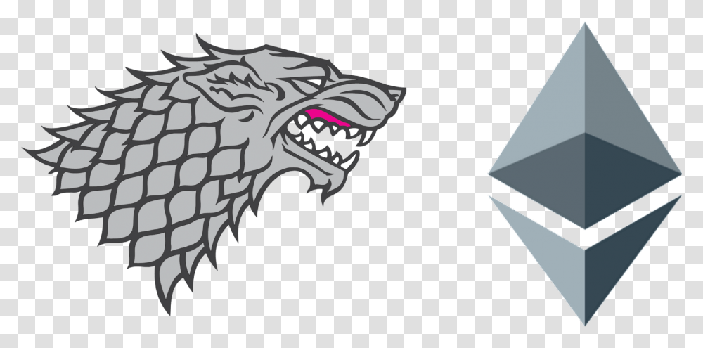 House Stark Logo, Dragon Transparent Png