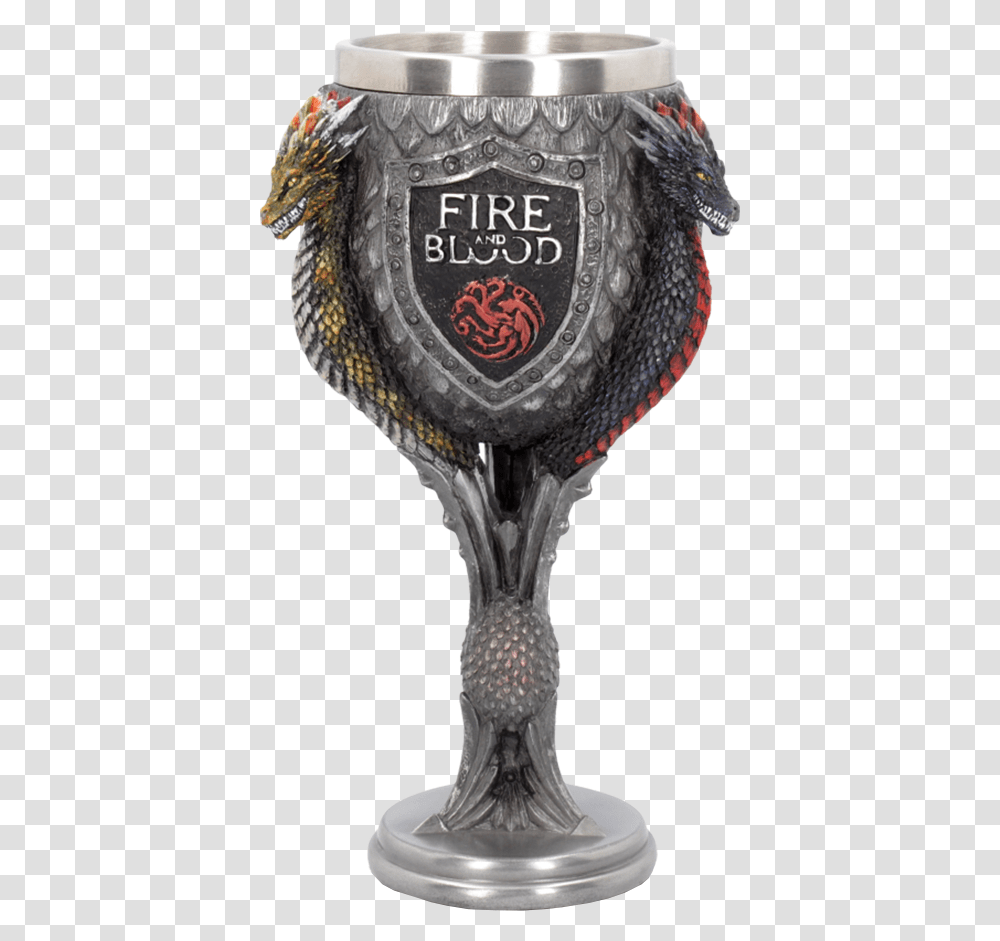 House Targaryen Goblet By Nemesis Now Targaryen Goblet, Glass, Lamp, Wine Glass, Alcohol Transparent Png