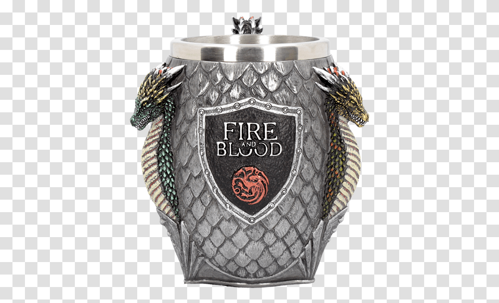 House Targaryen Tankard By Nemesis Now Pinte Game Of Thrones Targaryen, Jar, Symbol, Logo, Jug Transparent Png