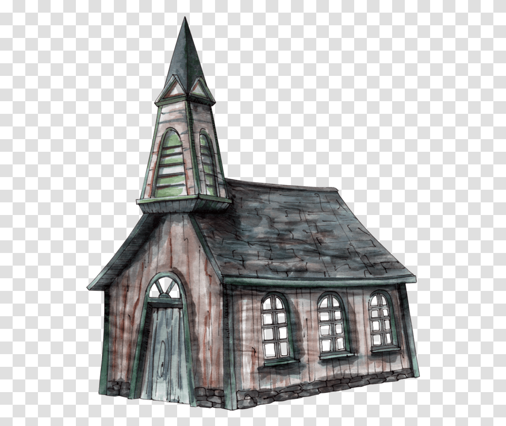 House, Tower, Architecture, Building, Spire Transparent Png