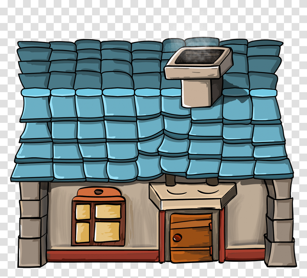 House Trumpet Smoke House Rpg, Furniture, Art, Building, Wall Transparent Png