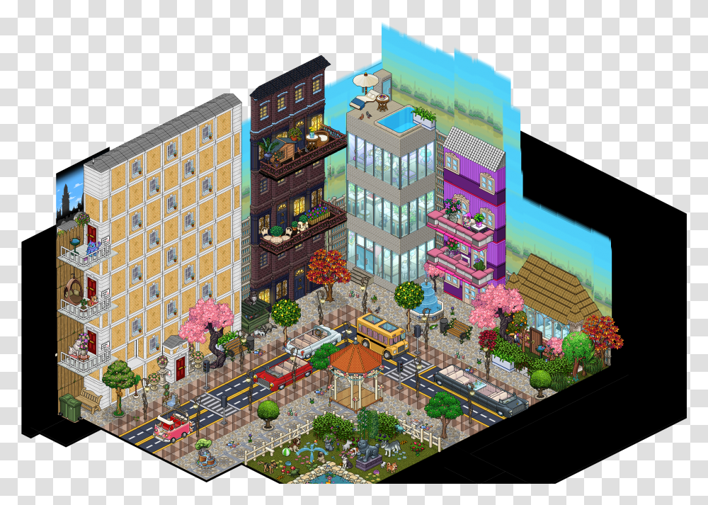 House, Urban, Building, City, Metropolis Transparent Png
