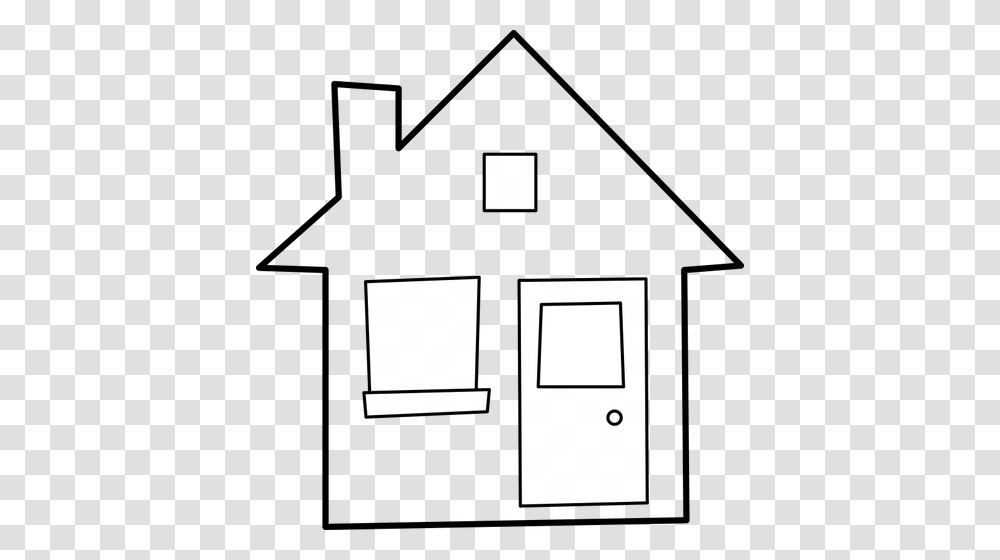 House Vector Sketch, Gray, Plot Transparent Png