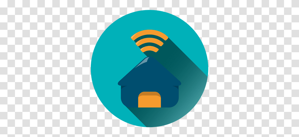 House Wifi Circle Icon & Svg Vector File Wifi, Art, Graphics, Text, Angry Birds Transparent Png