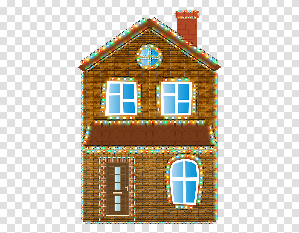 House, Window, Clock Tower, Architecture Transparent Png