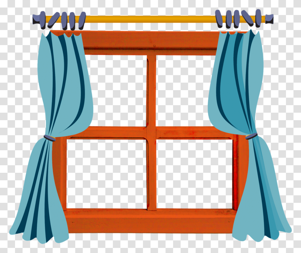 House Window Cartoon Free Download Hd Clipart Window Clipart, Curtain, Picture Window Transparent Png
