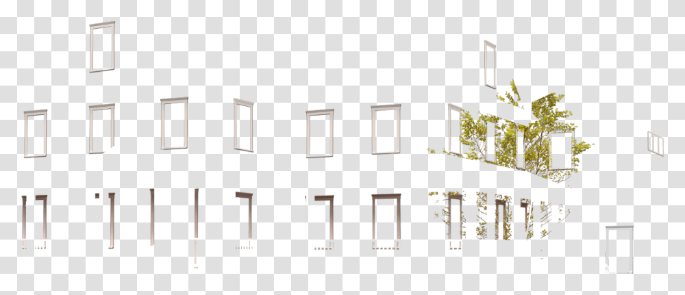 House, Window, Alphabet, Housing Transparent Png