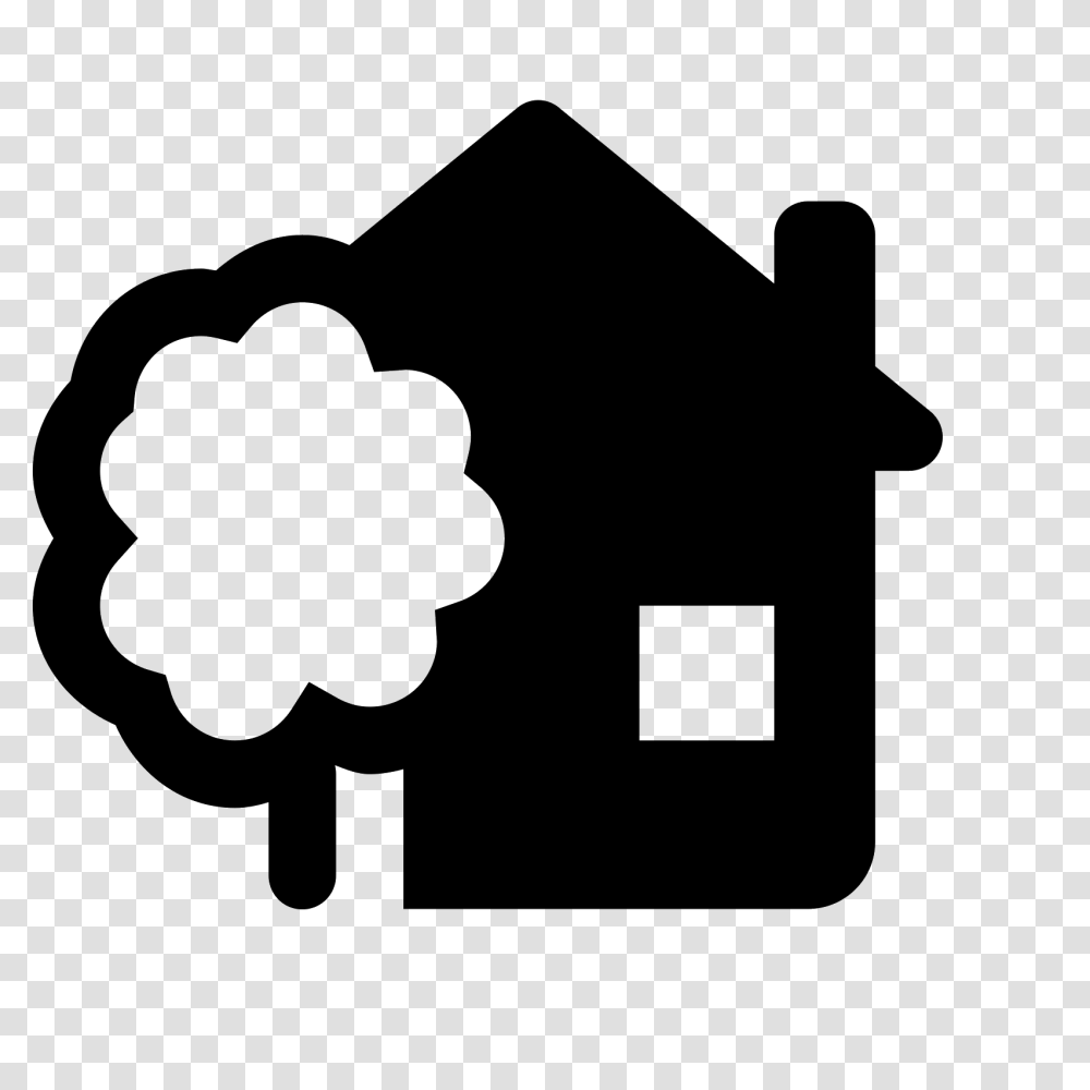 House With A Garden Icon, Gray, World Of Warcraft Transparent Png