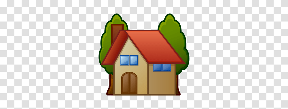 House With Garden Emojidex, Nature, Building, Outdoors, Housing Transparent Png