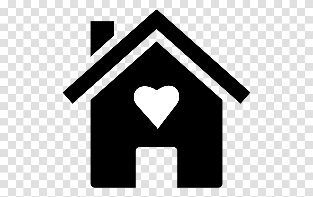 House With Heart Clipart, Stencil, Label, Cross Transparent Png