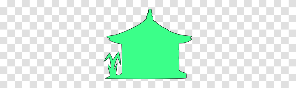 House With Plants Outline Clipart For Web, Apparel, T-Shirt, Label Transparent Png