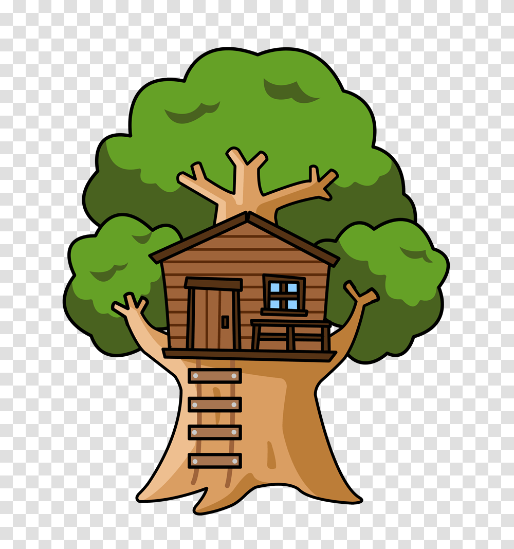 House With Trees Clipart Collection, Housing, Building, Cabin, Log Cabin Transparent Png
