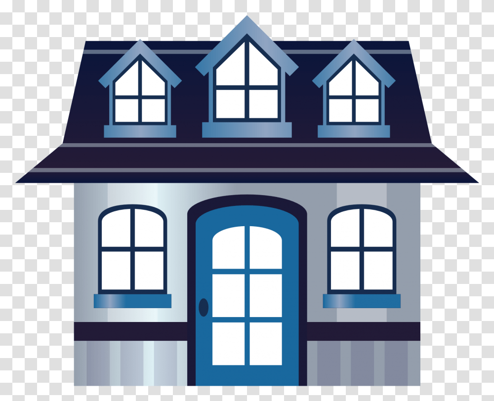 House With Windows, Housing, Building, Picture Window, Mansion Transparent Png