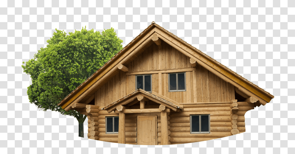 House Wood House No Background, Housing, Building, Cabin, Door Transparent Png