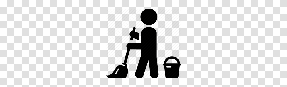 Housekeeping Area Clipart, Silhouette, Kneeling Transparent Png