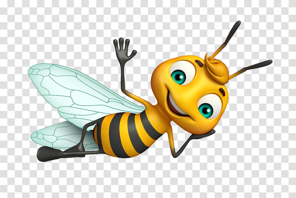 Housekeeping Clipart Cleaning Bee, Honey Bee, Insect, Invertebrate, Animal Transparent Png