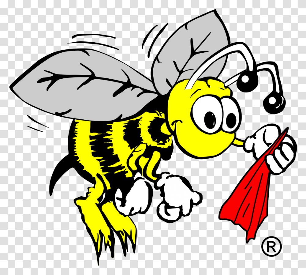 Housekeeping Clipart Cleaning Bee, Wasp, Insect, Invertebrate, Animal Transparent Png