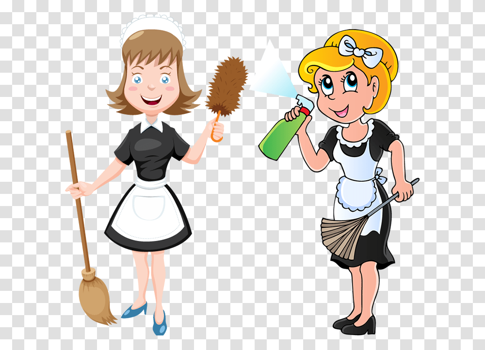 Housekeeping Clipart General House Keeper Clip Art, Person, Costume, Female, Performer Transparent Png
