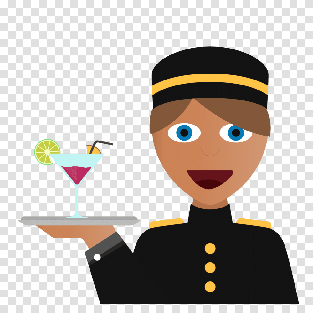 Housekeeping Clipart Hotel Housekeeping, Military Uniform, Cocktail, Alcohol, Beverage Transparent Png