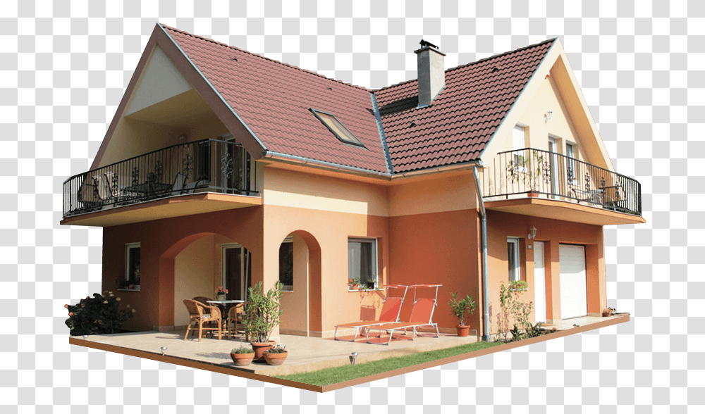 Houses 1 Image Home In, Roof, Patio, Chair, Furniture Transparent Png