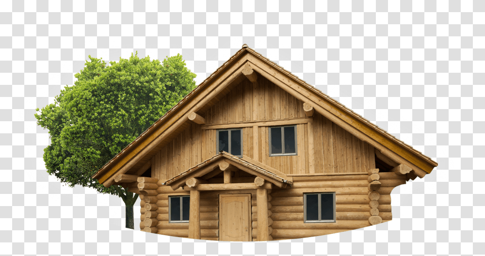 Housing, Building, Cabin, House Transparent Png