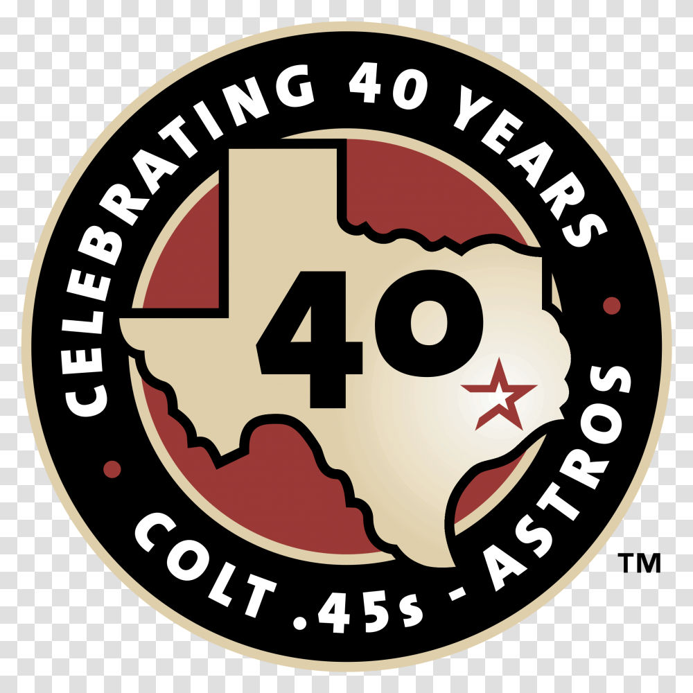 Houston Astros 3 Logo Emblem, Label, Sticker Transparent Png