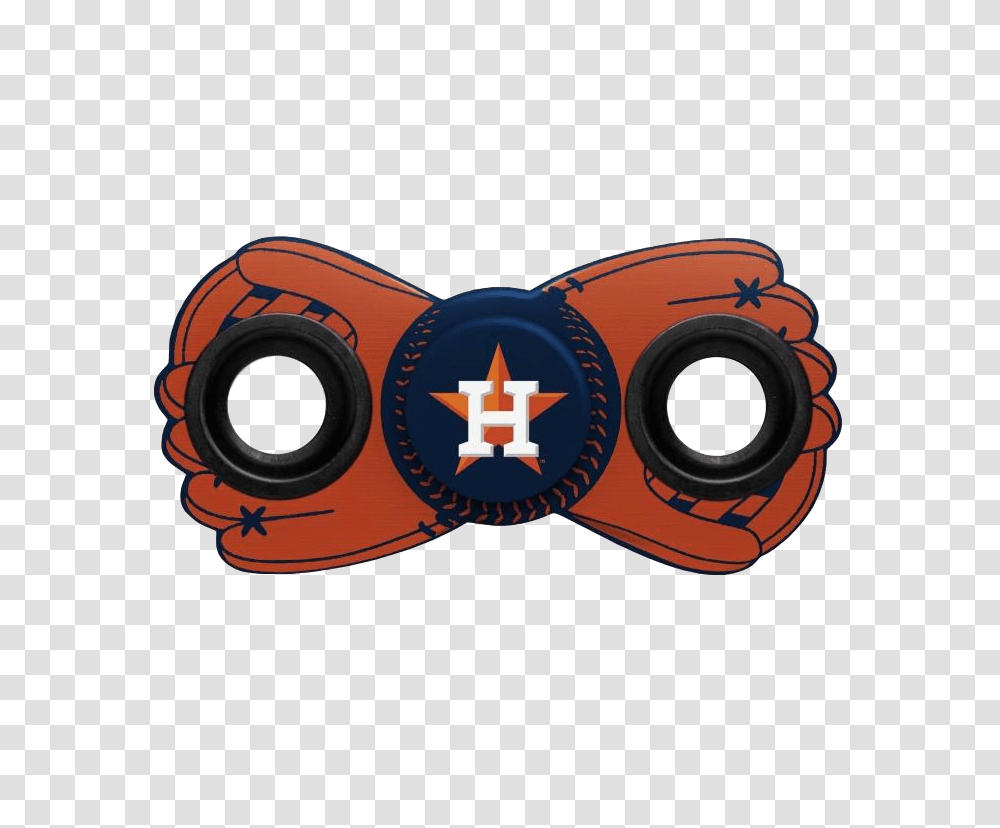 Houston Astros Mlb Diztracto Two Way Team Fidget Diztracto Spinner I, Binoculars, Dynamite, Bomb, Weapon Transparent Png