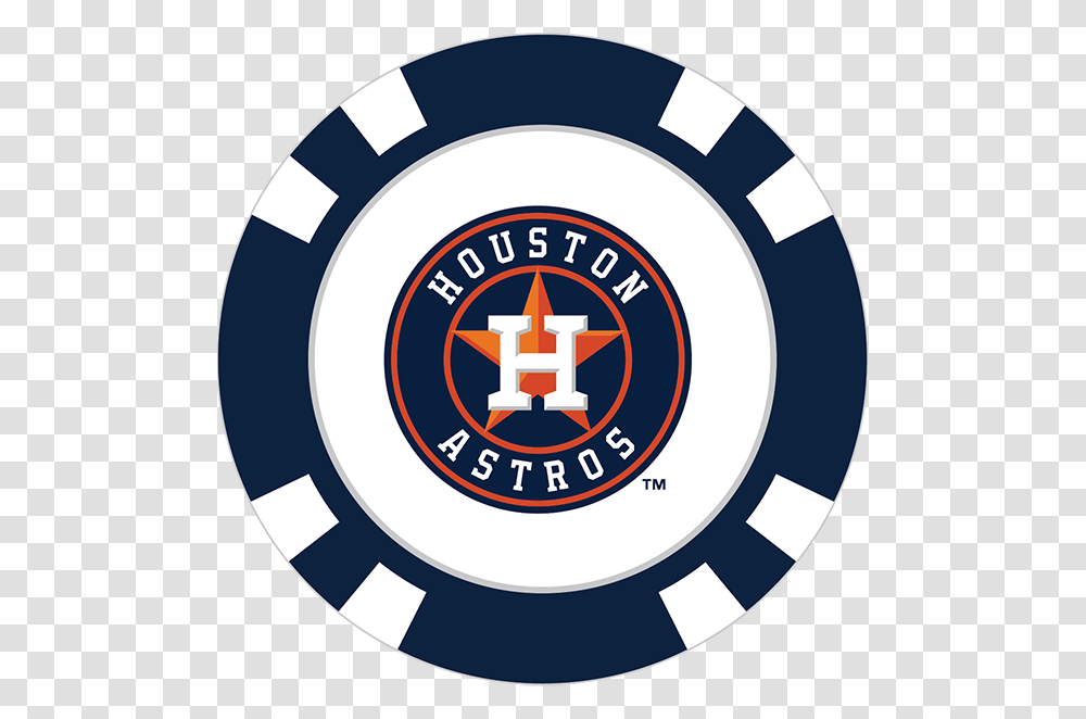 Houston Astros Poker Chip Ball Marker Clip Art Astros Baseball, Logo, Metropolis, City Transparent Png