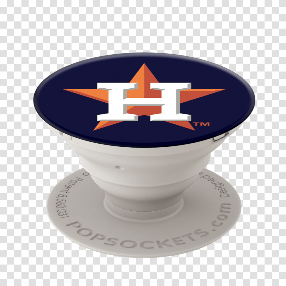 Houston Astros Popsockets Grip, Saucer, Pottery, Porcelain Transparent Png