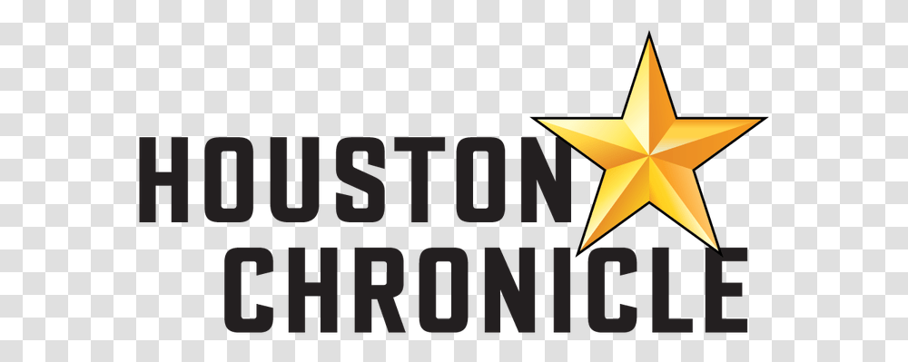Houston Chronicle Logo Houston Chronicle, Star Symbol, Cross Transparent Png