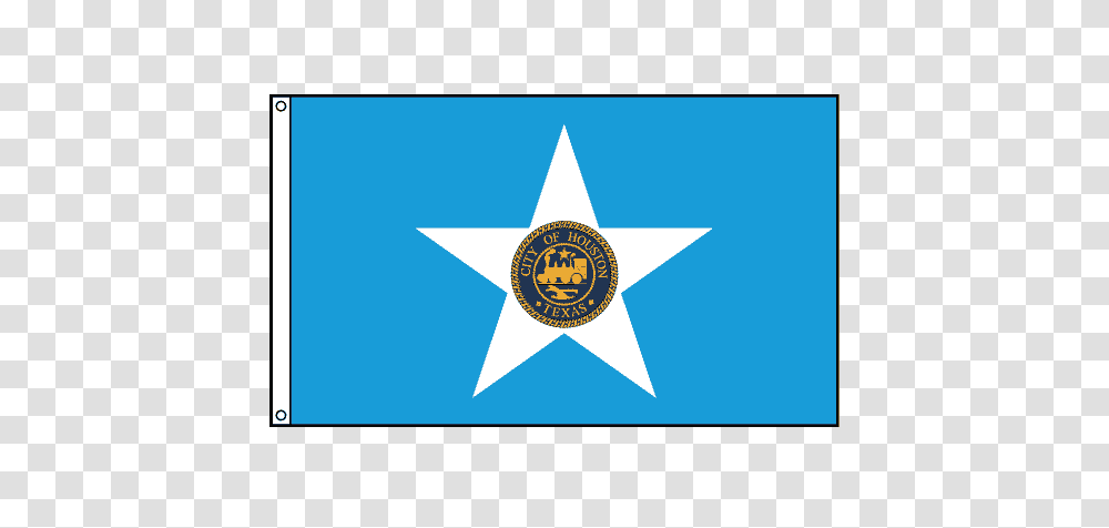 Houston City Flag, Logo, Trademark, Star Symbol Transparent Png