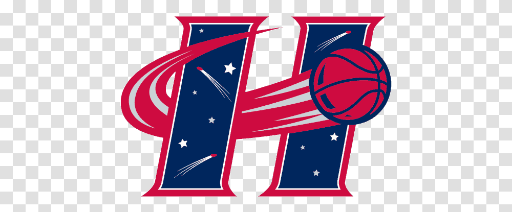 Houston Comets Alternate Logo Houston Comets Logo, Symbol, Text, Flag, Vehicle Transparent Png