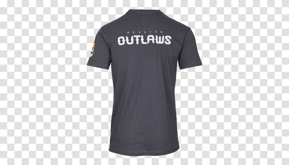 Houston Outlaws Short Sleeve, Clothing, Apparel, T-Shirt, Person Transparent Png