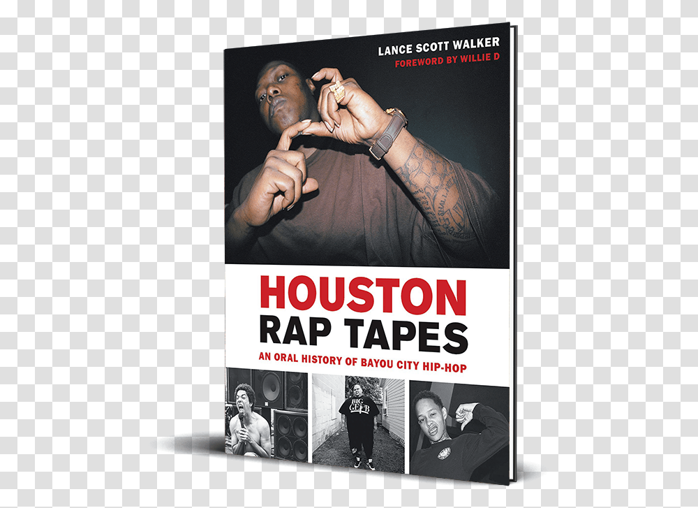 Houston Rap Tapes Book Houston Rap Tapes, Person, Human, Skin, Advertisement Transparent Png