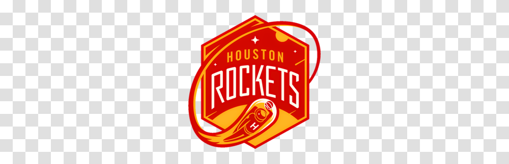 Houston Rockets Clipart, Logo, Label Transparent Png