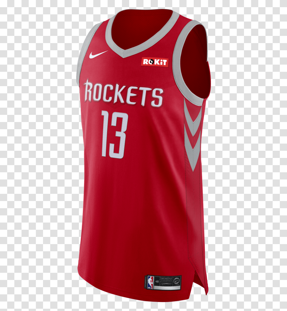 Houston Rockets Jersey, Apparel, Shirt Transparent Png