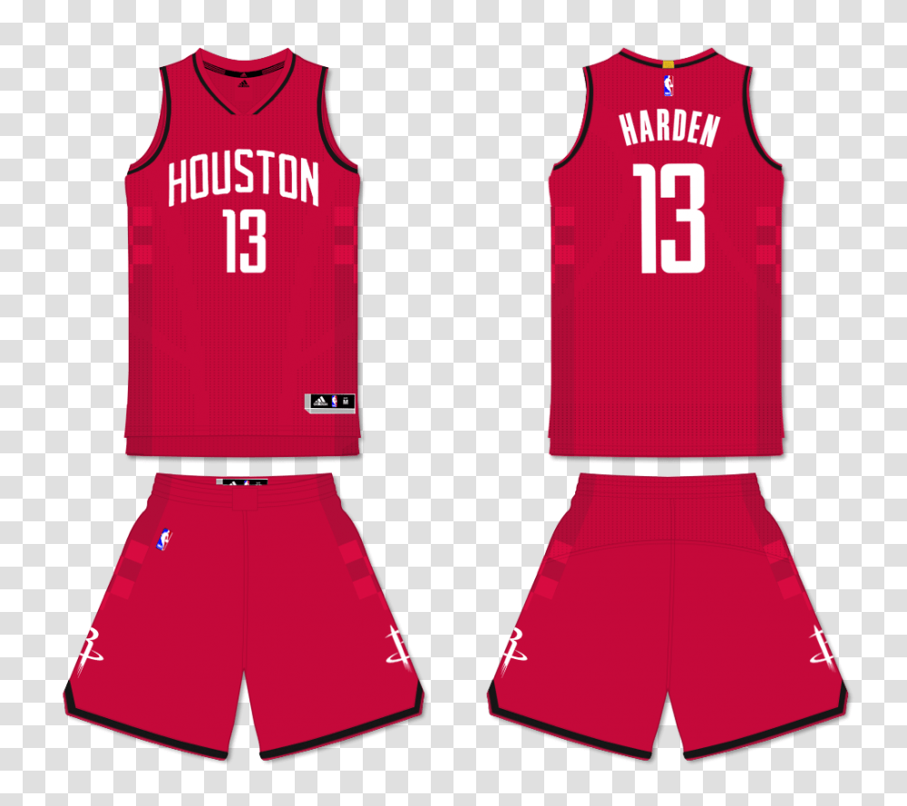 Houston Rockets Jersey Redesign, Shirt, Apparel, Shorts Transparent Png