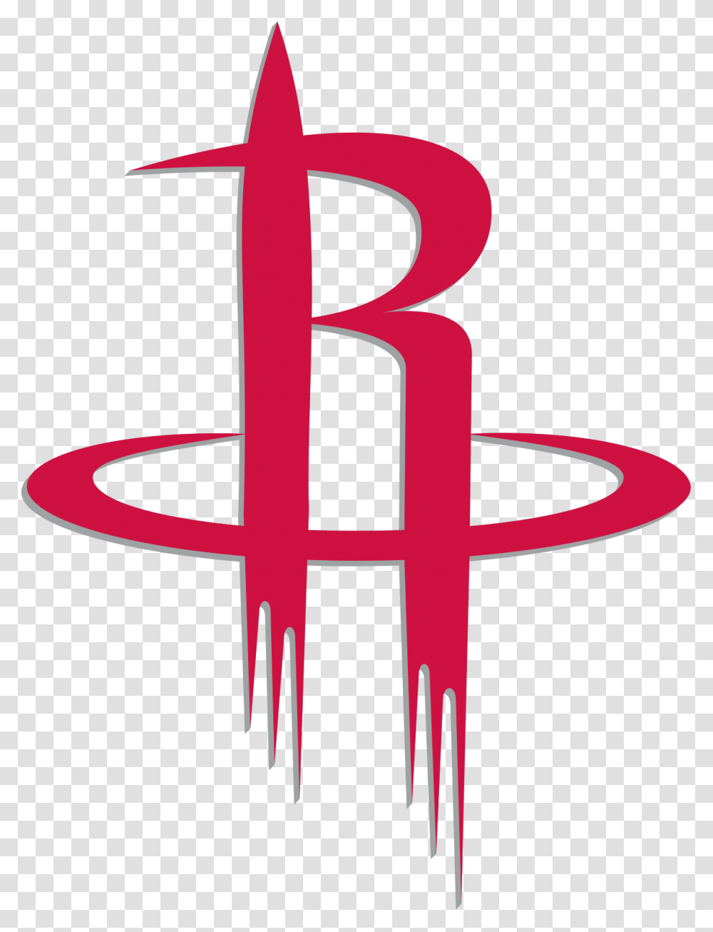 Houston Rockets Logo, Cross, Number Transparent Png