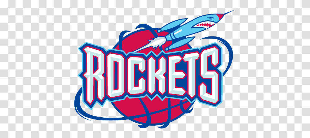 Houston Rockets Logo Nba Team Logo, Dynamite, Text, Graphics, Art Transparent Png
