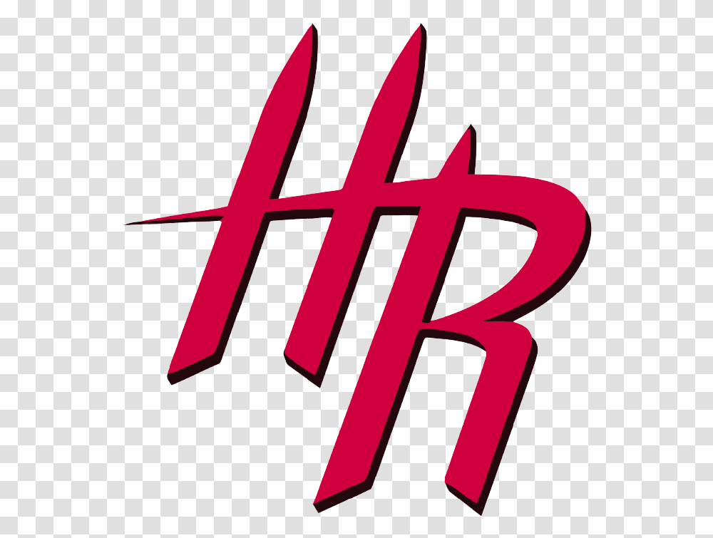 Houston Rockets Logo, Word, Scissors, Weapon Transparent Png
