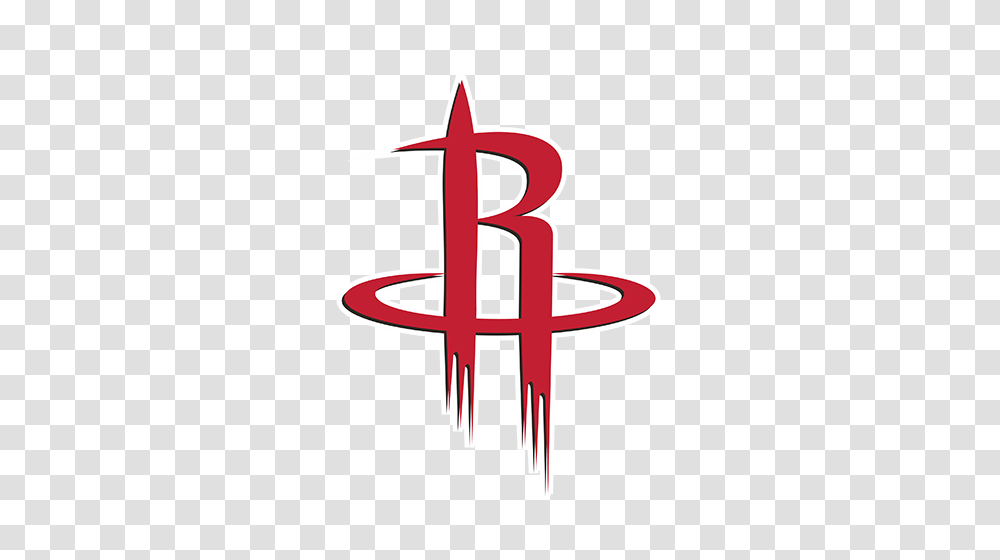 Houston Rockets The Official Site Of The Houston Rockets, Logo, Trademark, Cross Transparent Png