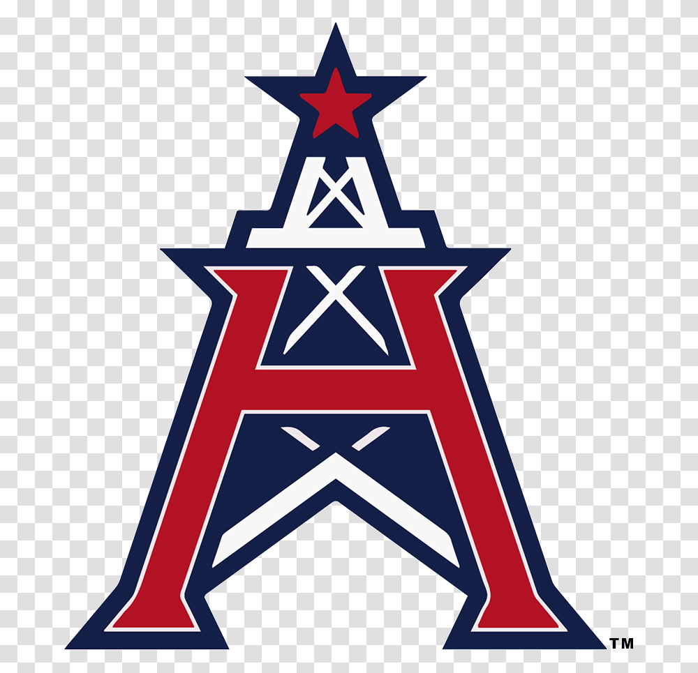 Houston Roughnecks Logo, Star Symbol, Circus, Leisure Activities Transparent Png